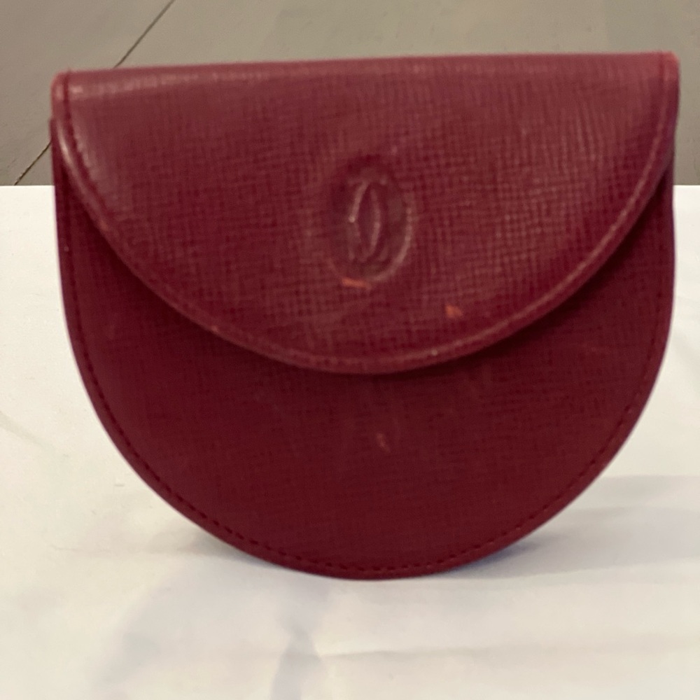 Cartier Vintage Leather Coin Purse